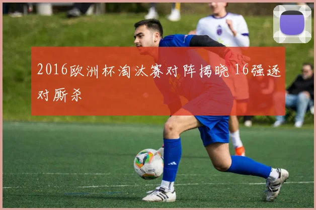2016欧洲杯淘汰赛对阵揭晓 16强逐对厮杀